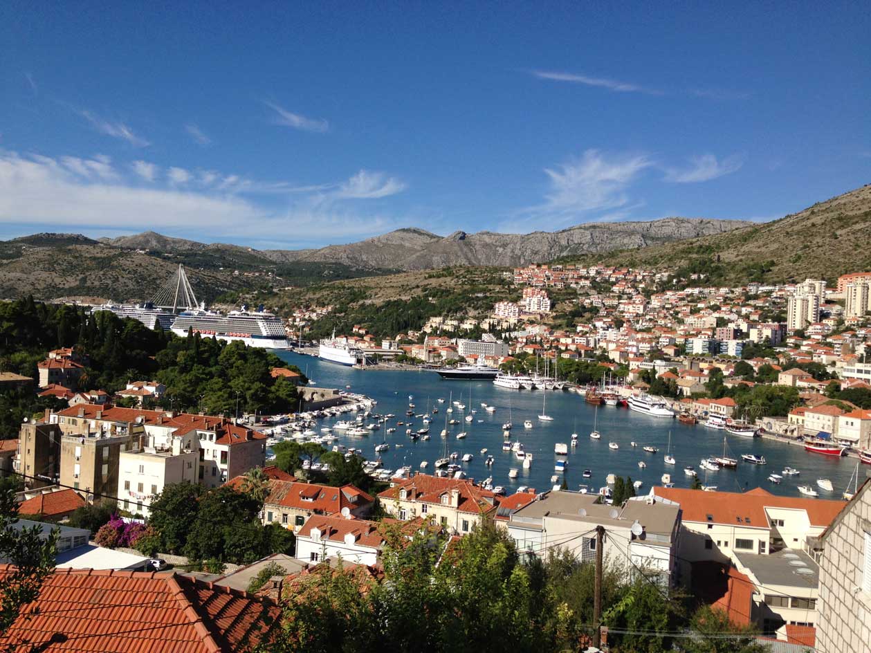 Gruz Harbour in Dubrovnik