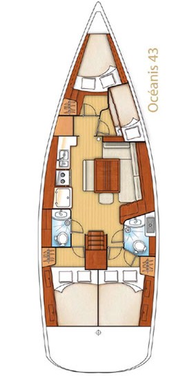 Spacious interior layout of Whisper featuring elegant furnishings and modern amenities.