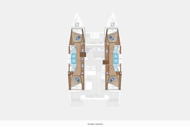 Spacious layout of Harmony's deck, featuring luxurious lounging areas and inviting pools.