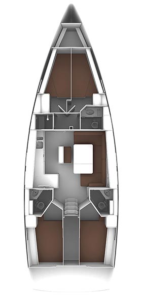 Spacious interior layout of Sirius featuring modern design and elegant finishes.