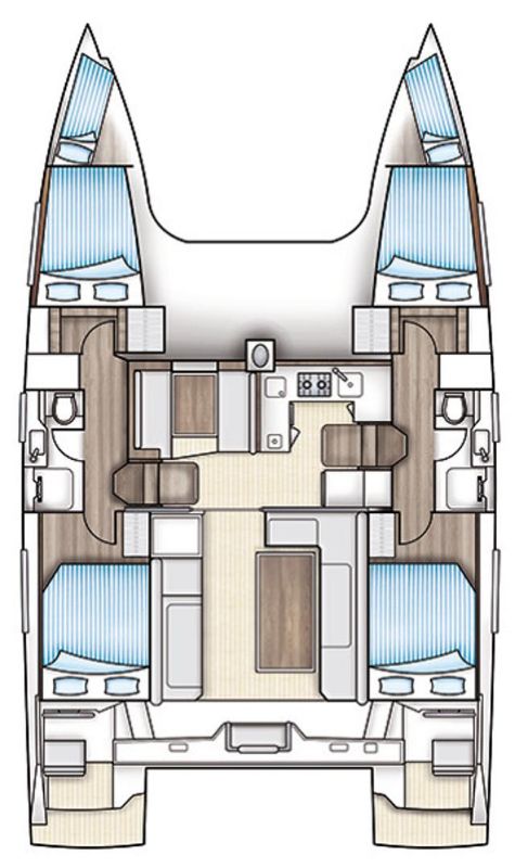 Spacious interior layout of Kalea featuring modern furnishings and elegant design elements.