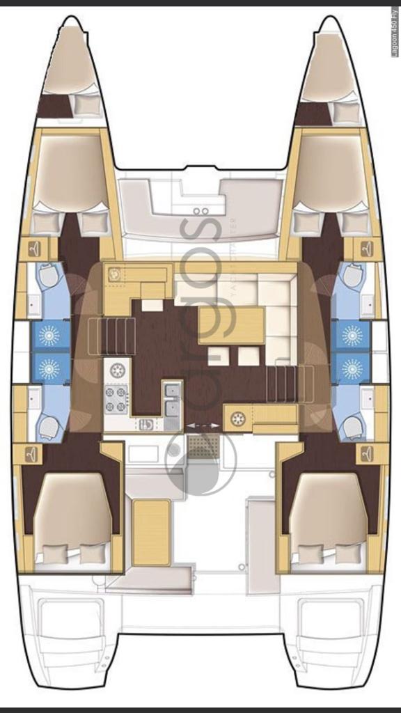 Spacious interior layout of Oceana featuring elegant furnishings and modern design elements.
