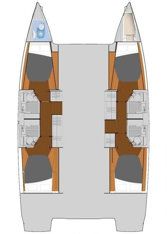 Spacious and elegant layout of Bonita's interior, featuring modern finishes and ample natural light.