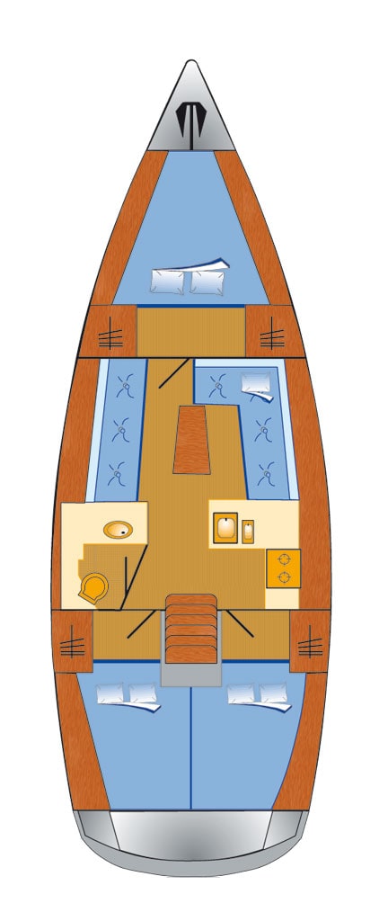 Spacious layout of Bibi’s interior, featuring elegant furnishings and inviting living areas.