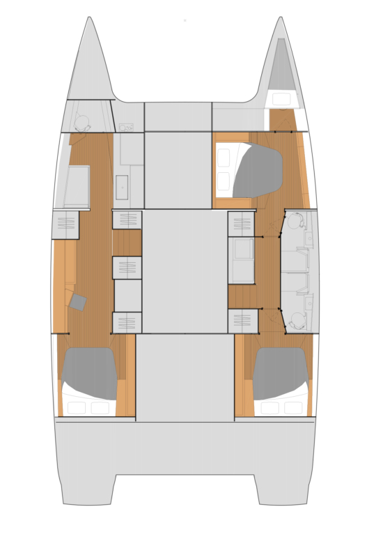 Spacious interior layout of Ithaka, showcasing elegant furnishings and functional design.
