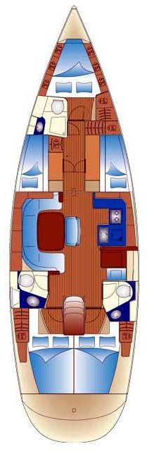 Luxurious interior layout of Kokica featuring elegant furnishings and spacious living areas.