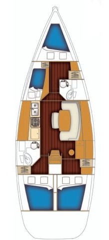 Luxurious interior layout of Sugar Daddy featuring elegant furnishings and modern amenities.