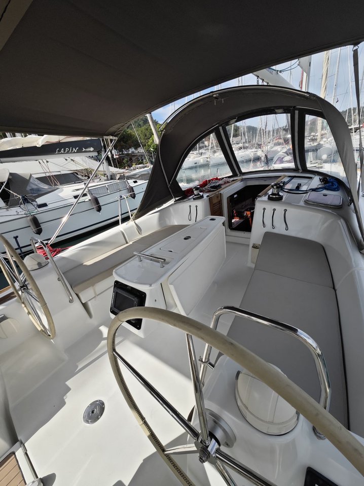 Sleek interior of Violet featuring modern design, spacious layout, and natural lighting.