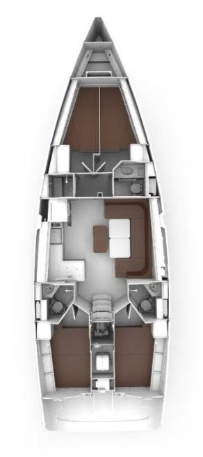 Spacious interior layout of Casandra featuring modern furnishings and elegant design.