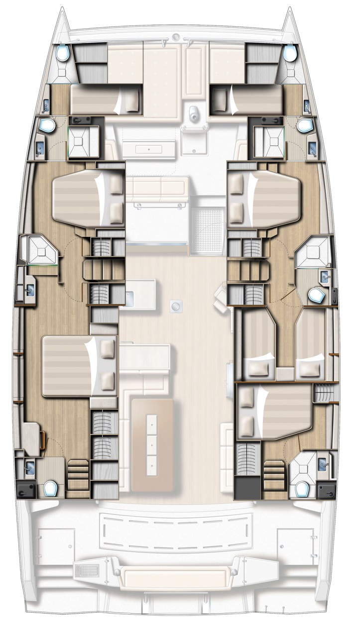 Spacious layout of Fortune One's interior, featuring elegant furnishings and natural light.