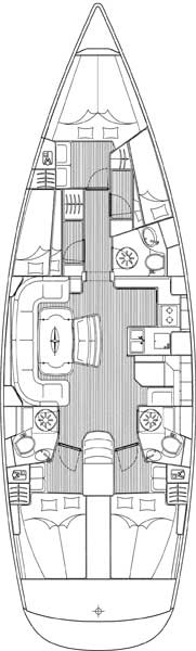 Elegant layout of the Angelina's interior, showcasing spacious living areas and modern amenities.