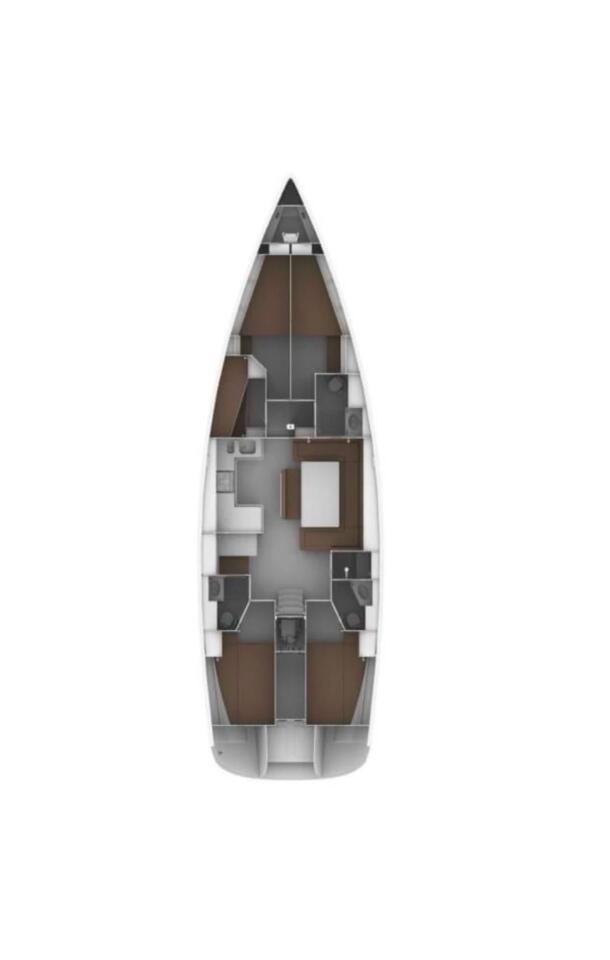 Spacious interior layout of Altair featuring modern furnishings and ample natural light.