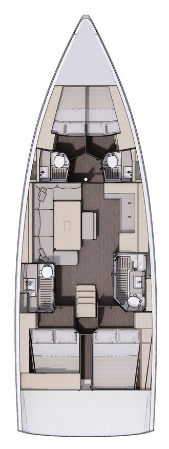 Spacious interior layout of Icarus featuring elegant furnishings and modern design elements.