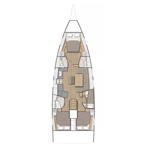 Spacious layout of Esperanza showcasing elegant interiors and inviting common areas.