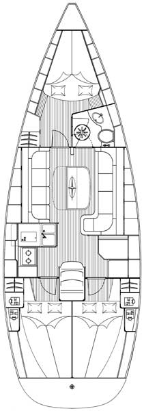 Spacious interior layout of Hespera featuring modern furnishings and an inviting atmosphere.