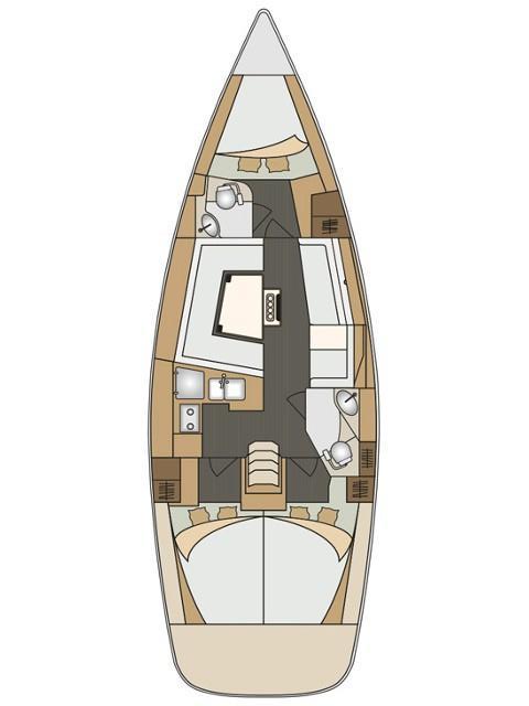 Spacious layout of Danu's interior, showcasing elegant materials and thoughtful design.