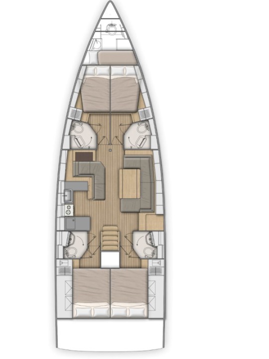 Spacious layout of Grey Goose, featuring elegant seating and modern design elements.