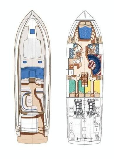 Sophisticated layout of Lady Tania showcasing spacious decks and luxurious interior design.